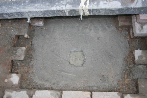 Concrete filled